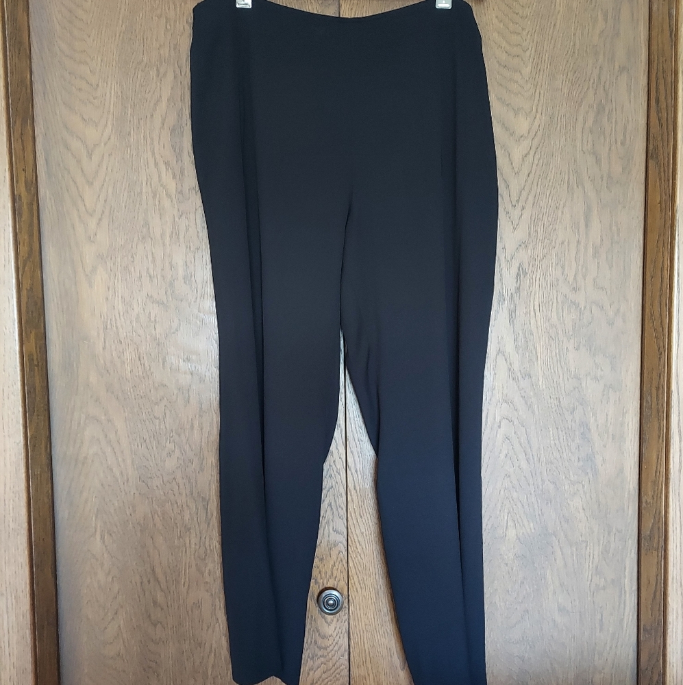 Doncaster Women's Pants Black Silk